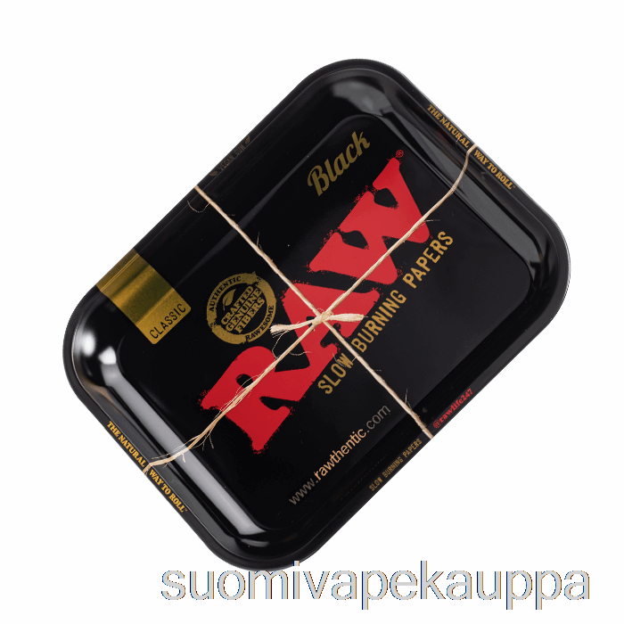 Vape Nesteet Raw Suuret Metalliset Rullaavat Alustat Mustat
